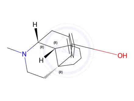 Chemical structure of Levorphanol