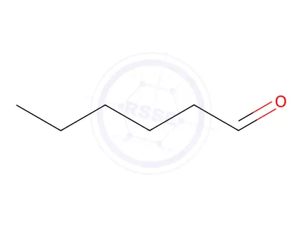 Chemical structure of Hexanal