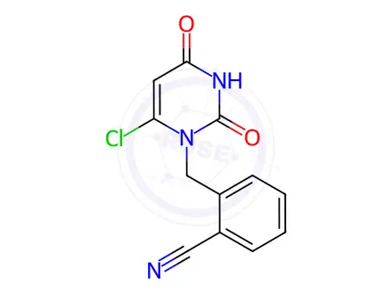 Chemical structure of Alogliptin Related Compound 27