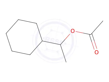 Chemical structure of alpha-methylcyclohexylmethyl acetate