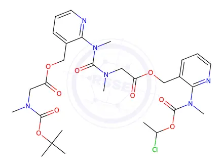 Chemical structure of Isavuconazole Impurity 46