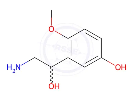 Chemical structure of M-2 Metabolite of Desglymidodrine