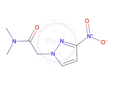 Chemical structure of N,N-Dimethyl-2-(3-nitro-1H-pyrazol-1-yl)acetamide