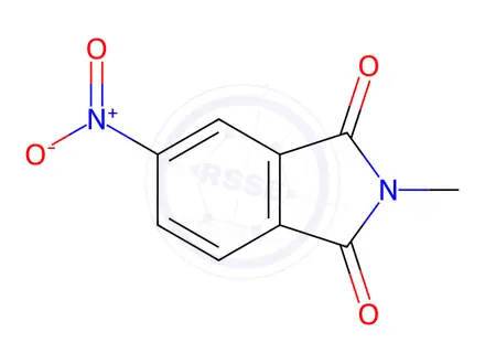 Chemical structure of 4-Nitro-N-methylphthalimide
