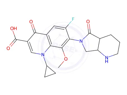 Chemical structure of Moxifloxacin Hydrochloride Impurity 245