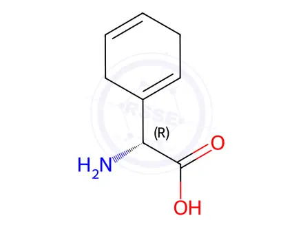 Chemical structure of Cefradine Impurity 2 (Cefradine EP Impurity B)