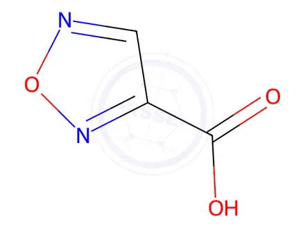 Chemical structure of 1,2,5-Oxadiazole-3-carboxylic Acid