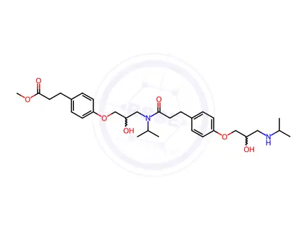 Chemical structure of Esmolol Dimer Reference