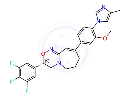 Chemical structure of γ-Secretase modulator 10