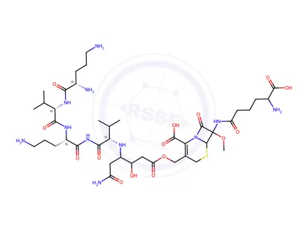 Chemical structure of Cephabacin M4