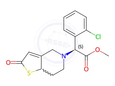 Chemical structure of 2-Oxo Clopidogrel
