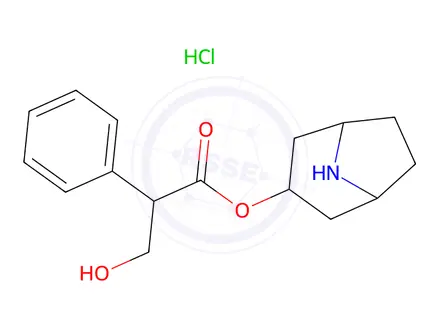 Chemical structure of Atropine EP Impurity B HCl