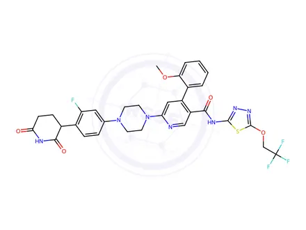 Chemical structure of AZD 1283 Impurity 13