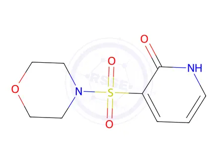Chemical structure of 3-(Morpholine-4-sulfonyl)-1,2-dihydropyridin-2-one
