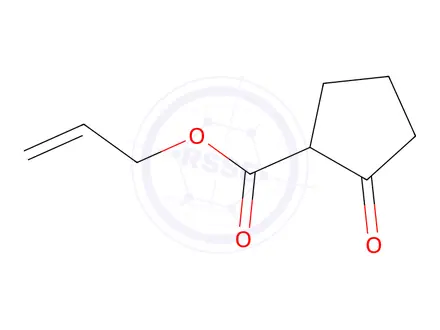 Chemical structure of Allyl 2-oxocyclopentanecarboxylate