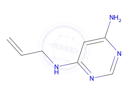 Chemical structure of n4-allylpyrimidine-4,6-diamine