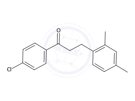 Chemical structure of 1-(4-Chlorophenyl)-3-(2,4-dimethylphenyl)propan-1-one