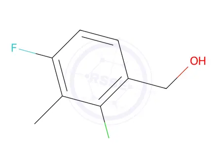 Chemical structure of (2-Chloro-4-fluoro-3-methylphenyl)methanol