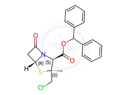 Chemical structure of Tazobactam Impurity 140