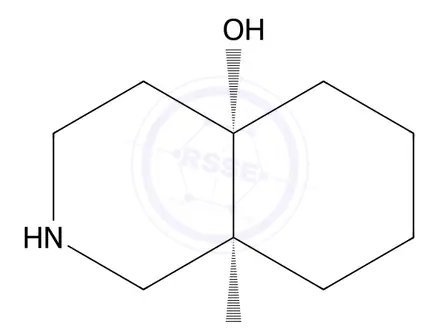 Chemical structure of (4AS,8aS)-octahydroisoquinolin-4a(2H)-ol