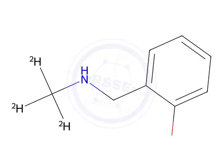 Chemical structure of [(2-methoxyphenyl)methyl]((methyl-d3))amine