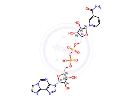 Chemical structure of Nicotinamide 1,N6-Ethenoadenine Dinucleotide