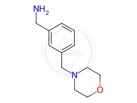 Chemical structure of 3-Morpholin-4-ylmethyl-benzylamine