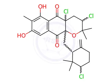 Chemical structure of A 80915A