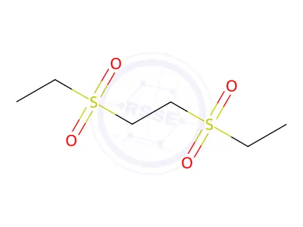 Chemical structure of 1,2-bis(ethylsulphonyl)ethane