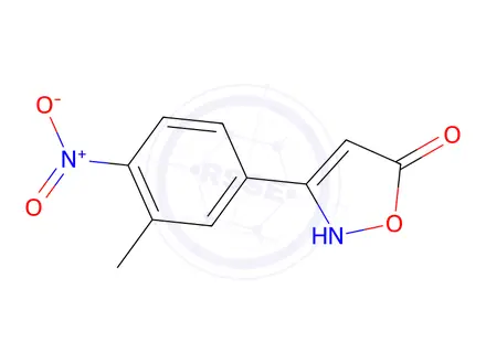 Chemical structure of 3-(3-Methyl-4-nitrophenyl)-1,2-oxazol-5-ol