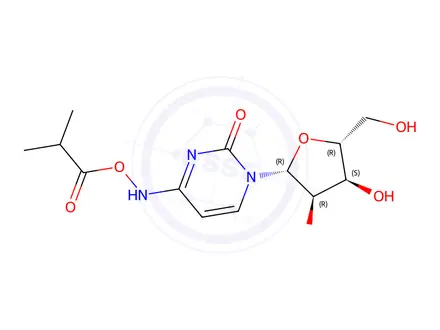 Chemical structure of Molnupiravir Impurity 10