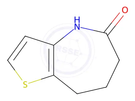Chemical structure of 7,8-Dihydro-4H-thieno[3,2-b]azepin-5(6H)-one