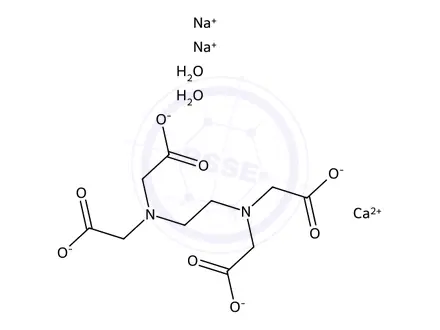Chemical structure of Edetate Calcium Disodium