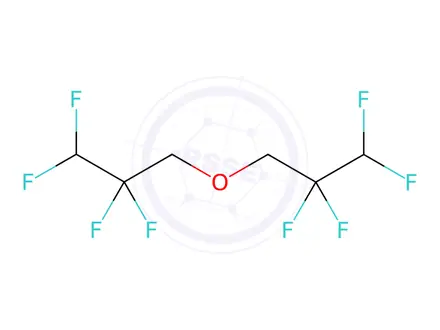 Chemical structure of Bis(2,2,3,3-tetrafluoropropyl)ether