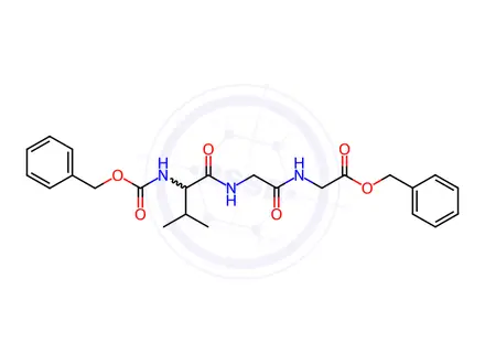 Chemical structure of Z-VAL-GLY-GLY-OBZL
