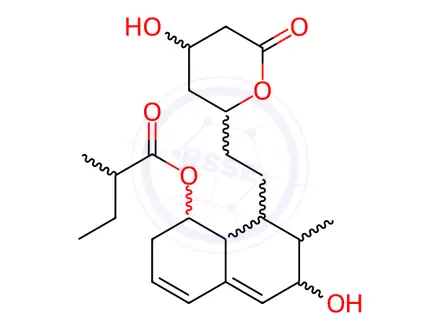 Chemical structure of 6-hydroxyisocompactin