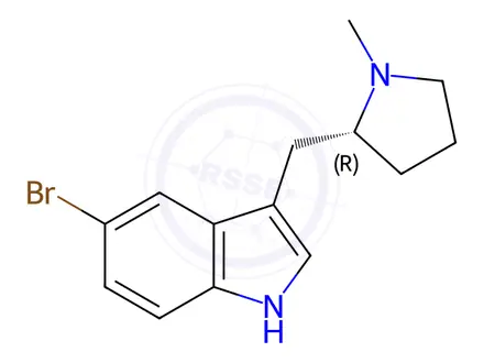 Chemical structure of Eletriptan Impurity 9