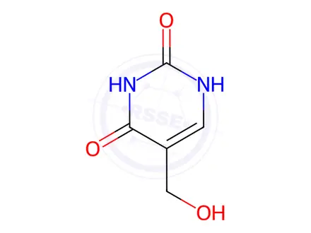 Chemical structure of Uracil Impurity 83