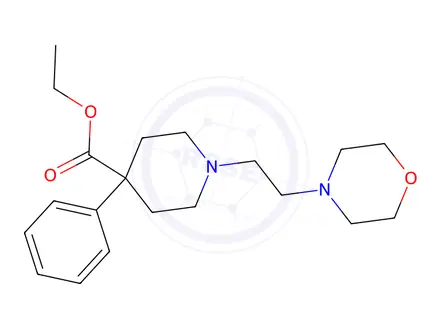 Chemical structure of Morpheridine