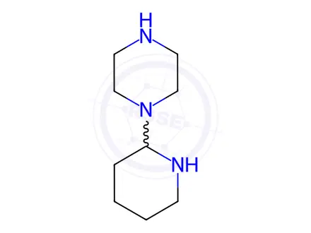 Chemical structure of Piperazine, 1-(2-piperidinyl)-(9CI)