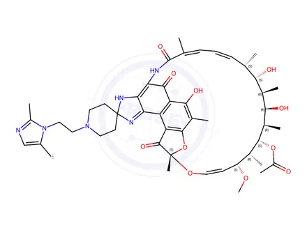 Chemical structure of Rifamycin Impurity 15
