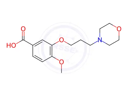 Chemical structure of Gefitinib Impurity 262