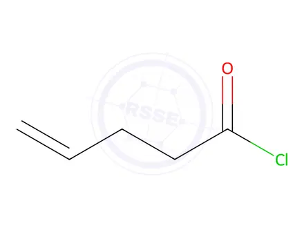 Chemical structure of 4-Pentenoyl Chloride