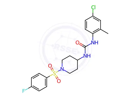 Chemical structure of Danirixin Impurity 87