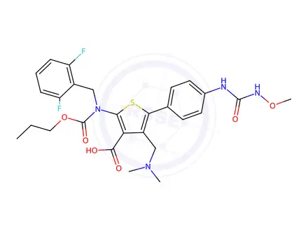 Chemical structure of Relugolix Impurity 41