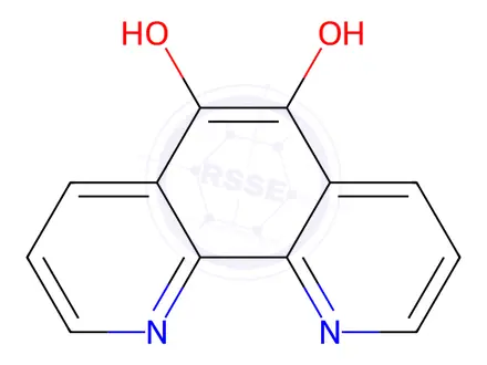 Chemical structure of 1,10-Phenanthroline-5,6-Diol