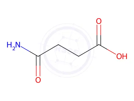 Chemical structure of Succinamic Acid