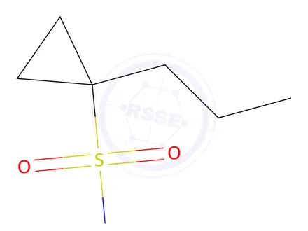 Chemical structure of 1-Propylcyclopropane-1-sulfonamide