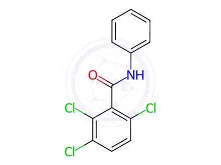 Chemical structure of 2,3,6-trichloro-N-phenyl-benzamide