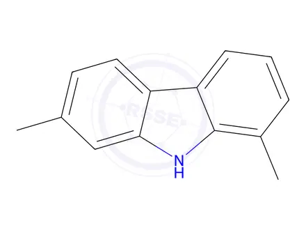 Chemical structure of 1,7-Dimethyl-9H-carbazole